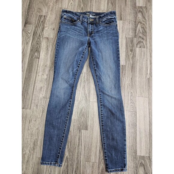 Gap Jeans Womens 2/26R Blue Legging Skinny Stretch Denim 1969 Medium Wash Slim - Picture 1 of 11